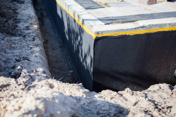 Residential Waterproofing installation at a Marysville, KS home by SJ Waterproofing Pros